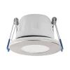 MEGAMAN Loftlamper|Indbygningsspots > LED-indbygningsspot Tego Slim, 10-pak, 2.800 K, nikkel