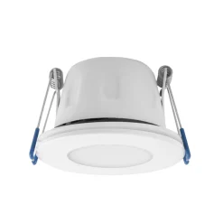 Loftlamper ^ MEGAMAN LED-indbygningsspot Tego Slim, 10-pak, 4.000 K, hvid