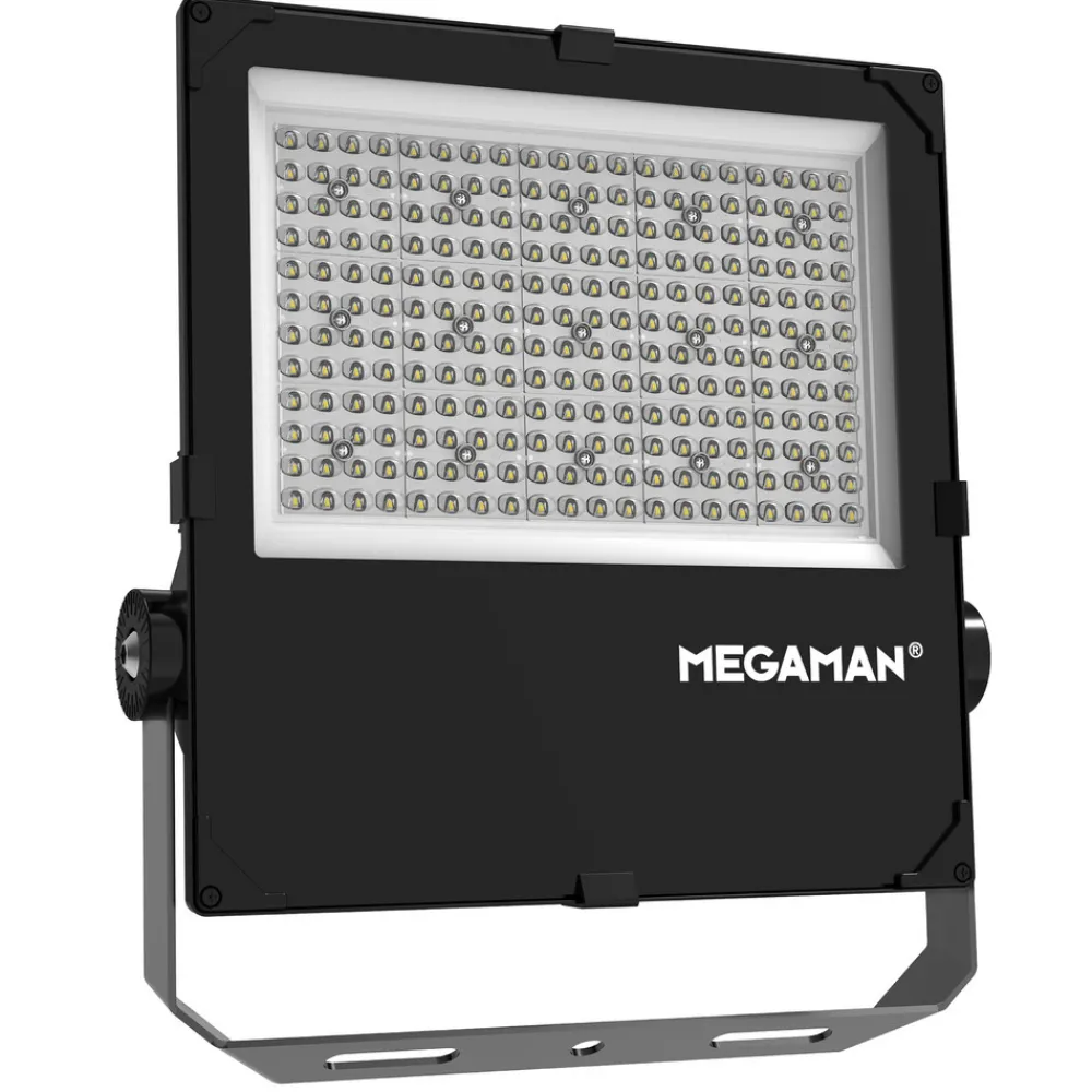 Udendørs Spot ^ MEGAMAN udendørs LED-spot Hugo, 150 W, 4000 K, IP66