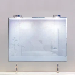 MEGATRON Loftlamper > il Nostro LED-spejllampe med klemme, krom
