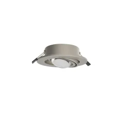 MEGATRON Indbygningsspots > LED indbygningsspot Planex Powerlens, 4,8 W, nikkel