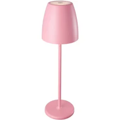 MEGATRON Dekorationsbelysning|Terrassebelysning > Tavola LED-batteribordlampe, rosa