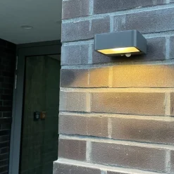 MEGATRON Solcelle Lampe Med Sensor|Væglampe Med Sensor > Wandia LED-solcellevæglampe, sensor