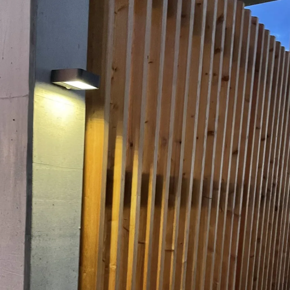 MEGATRON Solcelle Lampe Med Sensor|Væglampe Med Sensor > Wandia LED-solcellevæglampe, sensor