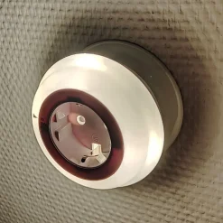 Niermann Standby Natlys > Mellemstik med natlampe som LED-ring
