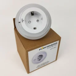 Niermann Standby Natlys > Mellemstik med natlampe som LED-ring