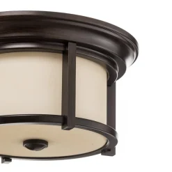 Udendørs Loftlamper ^ FEISS Merrill udendørs loftslampe, bronze