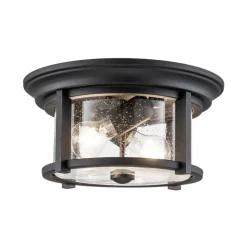 Udendørs Loftlamper ^ FEISS Merrill udendørs loftslampe i sort