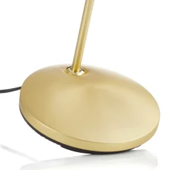 Steinhauer Gulvlamper|Gulvlamper > Messingfarvet LED-gulvlampe Zenith med lysdæmper
