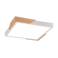 Reality Leuchten Loftlamper > Meta LED-loftlampe, 31,5x31,5 cm, 3.000 K, hvid