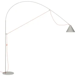 midgard Gulvlamper|Gulvlamper > AYNO XL gulvlampe, grå/orange 2.700 K
