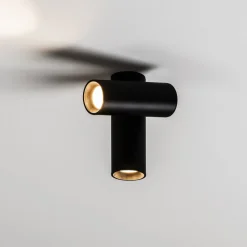 Milan Iluminación Spotlights > Milan Haul LED-loftlampe, 2 lyskilder, sort