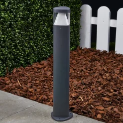Lucande Sokkellamper > Milou - LED-sokkellampe i aluminium