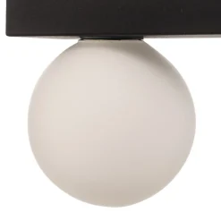 Markslöjd Loftlamper|Loftlamper > Mini loftlampe til bad, 3 lyskilder, sort, glas/metal