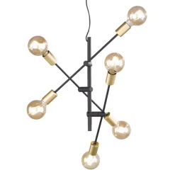 Pendellamper ^ Trio Lighting Minimalistisk designet pendellampe Cross