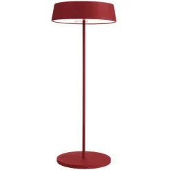 Deko-Light Dekorationsbelysning|Terrassebelysning > Miram LED-bordlampe, batteri, kan dæmpes, rubinrød