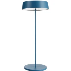 Deko-Light Dekorationsbelysning|Terrassebelysning > Miram LED-bordlampe med batteri, kan dæmpes, blå