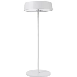 Dekorationsbelysning|Terrassebelysning ^ Deko-Light Miram LED-bordlampe med batteri, kan dæmpes, hvid
