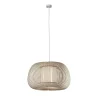 Pendellamper|Pendellamper ^ ACB ILUMINACIÓN Mirta pendel, skærm af akrylstivere, grå, Ø 45 cm