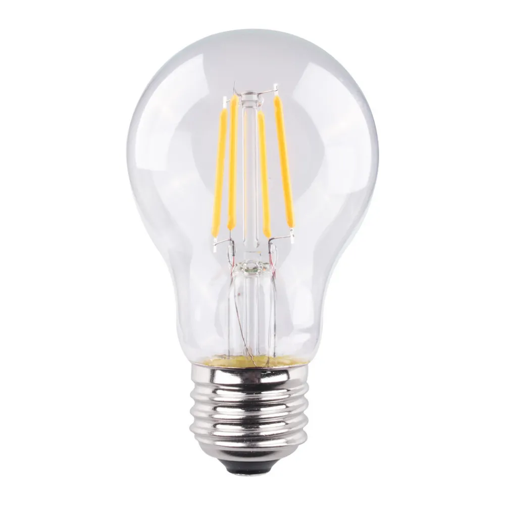 Müller-Licht Filament Pære > LED E27 4,2 W glødetråd 2.700 K klar, 2-pak