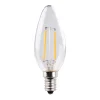Müller-Licht Filament Pære > LED stearinlys E14 2,2 W glødetråd 2.700 K klar 2 stk
