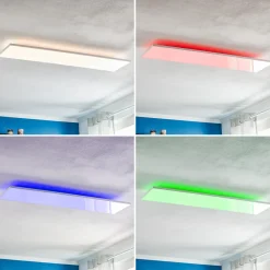 Loftlamper ^ tint Müller Licht Aris LED-panel 120x30 cm hvid