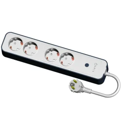 Elektroniske Materialer ^ tint Müller Licht 4-delt stikkontaktliste