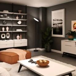tint Gulvlamper|Gulvlamper > Müller Licht LED ceiling washlight Pavo, RGB, CCT, metal