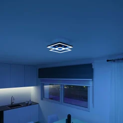 tint Loftlamper|Loftlamper > Müller Licht LED-loftlampe Cano, RGB, CCT, sort