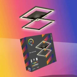 tint Loftlamper|Loftlamper > Müller Licht LED-loftlampe Cano, RGB, CCT, sort