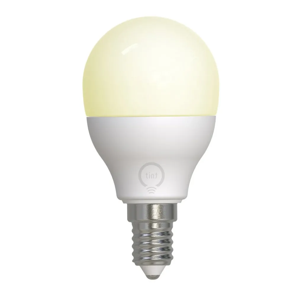 Smarte Lyskilder ^ tint Müller Licht white+color LED-dråbe E14 4,9W