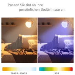 Dæmpbar Led-Pære|Smarte Lyskilder ^ tint Müller Licht white+color LED GU10 6 W 350 lm
