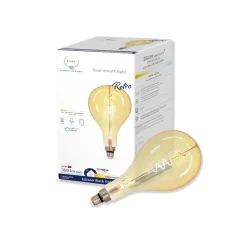 Filament Pære|Smarte Lyskilder ^ tint Müller Licht white LED-pære E27 4,9 W guld