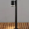 Konstsmide Gadebelysning > Modena LED-pullertlampe i sort