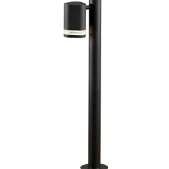 Konstsmide Gadebelysning > Modena LED-pullertlampe i sort