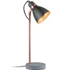 Paulmann Arbejdsrum/Kontor|Bordlamper > Moderne bordlampe Orm med betonfod
