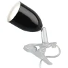 Bordlamper ^ Brilliant Moderne LED-klemmelampe LEO i sort