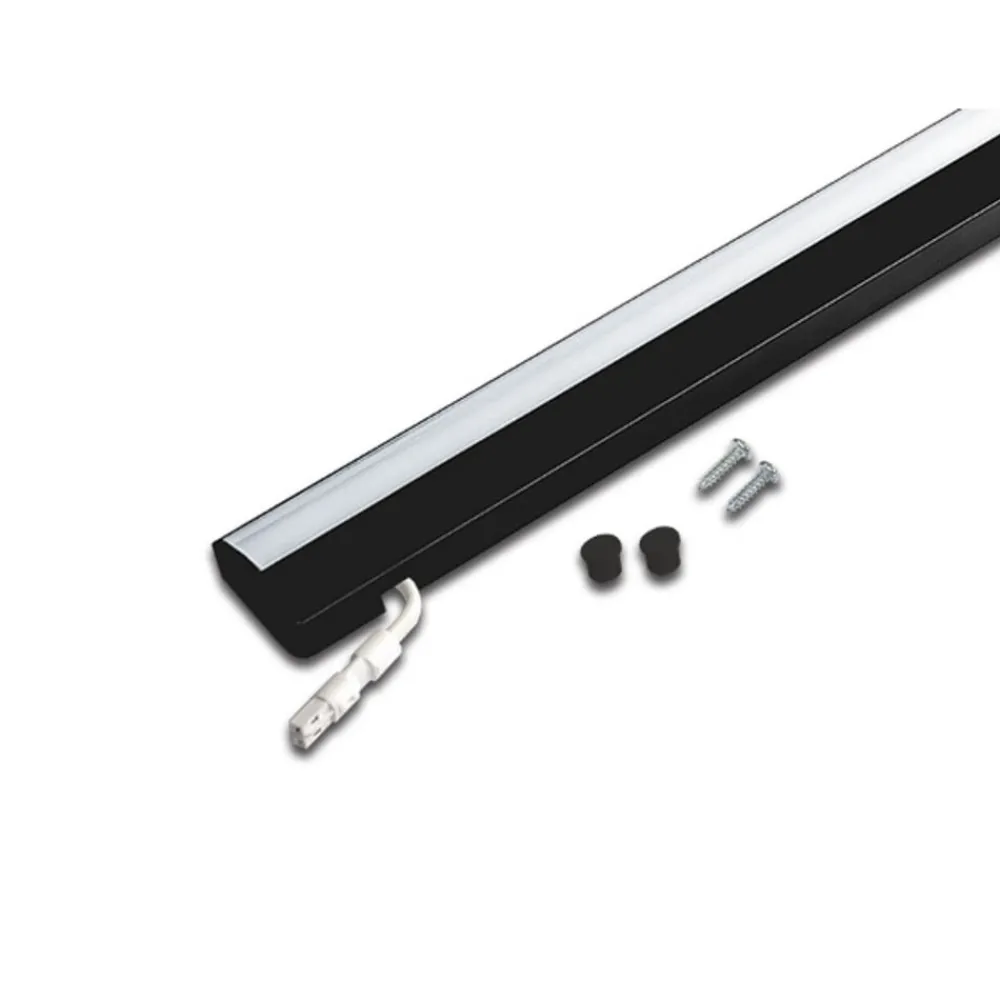 Hera Underskabsbelysning > ModuLite F LED-underskabsbelysning, sort, 60 cm, 4.000 K aluminium