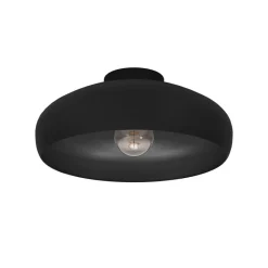 Loftlamper ^ EGLO Mogano loftlampe, Ø 40 cm, sort, stål