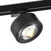 Molto Luce Skinnesystem > LED 3-faset skinnespot Mag, sort, 827