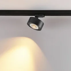 Molto Luce Skinnesystem > LED 3-faset skinnespot Mag, sort, 827