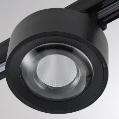 Molto Luce Skinnesystem > LED 3-faset skinnespot Mag , sort, 830
