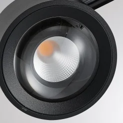 Molto Luce Skinnesystem > LED 3-faset skinnespot Mag , sort, 830