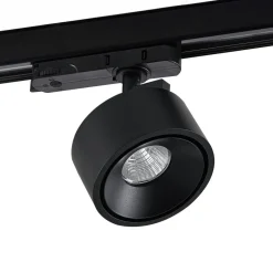 Molto Luce Skinnesystem > LED 3-faset skinnespot Magis, sort, 827