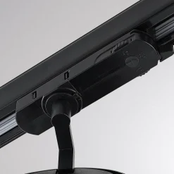 Molto Luce Skinnesystem > LED 3-faset skinnespot Magis, sort, 827