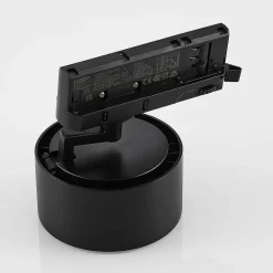 Molto Luce Skinnesystem > LED 3-faset skinnespot Magis, sort, 827