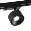 Molto Luce Skinnesystem > LED 3-faset skinnespot Magis, sort, 830