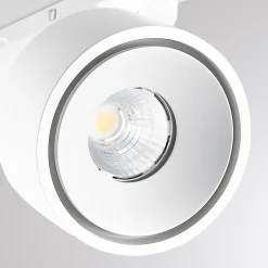 Molto Luce Skinnesystem > LED 3-faset skinnespot Magis, hvid, 827