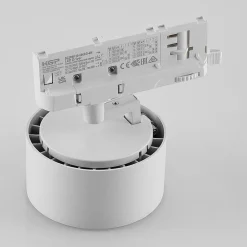 Molto Luce Skinnesystem > LED 3-faset skinnespot Magis, hvid, 827