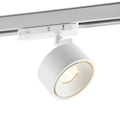 Molto Luce Skinnesystem > LED 3-faset skinnespot Magis, hvid, 827